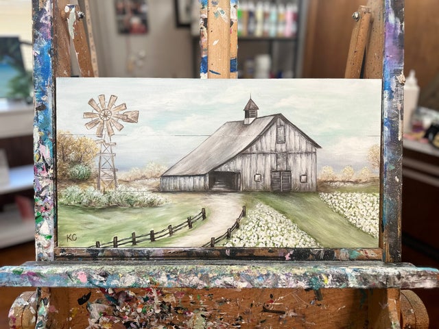 Pallet painting shop classes near me